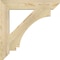 Ekena Millwork Imperial Slat Rough Sawn Bracket, Douglas Fir, 4"W x 26"D x 26"H BKT04X26X26IMP06RDF - alternate 4